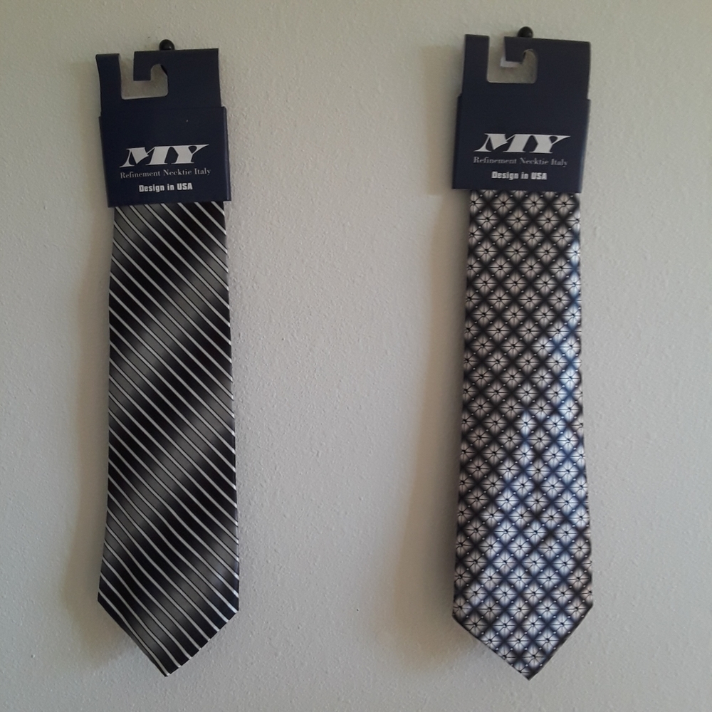 2 M Y Refinement Men's Neckties - Picture 3 of 8